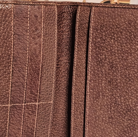 Vintage Gucci GG PVC Leather Bifold Long Wallet - COA - Picture 3 of 12